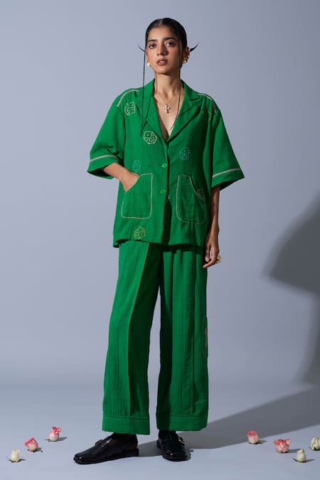 Quod School Handwoven Linen Pant 