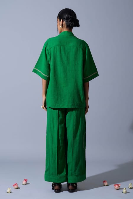 Quod School Handwoven Linen Pant 