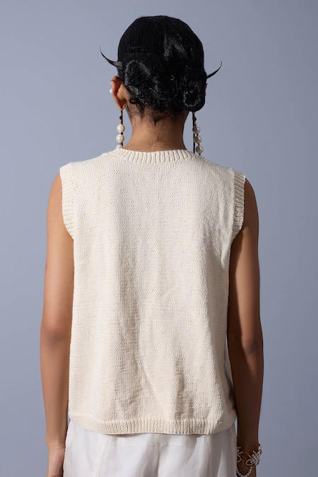 Quod Sunny Sides A Mess Cotton Vest 