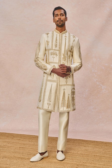 Masaba Tere Peeche Chala Aaya Embellished Sherwani Set 