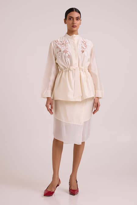 Madder Much Orion Drawstring Top With Skirt 