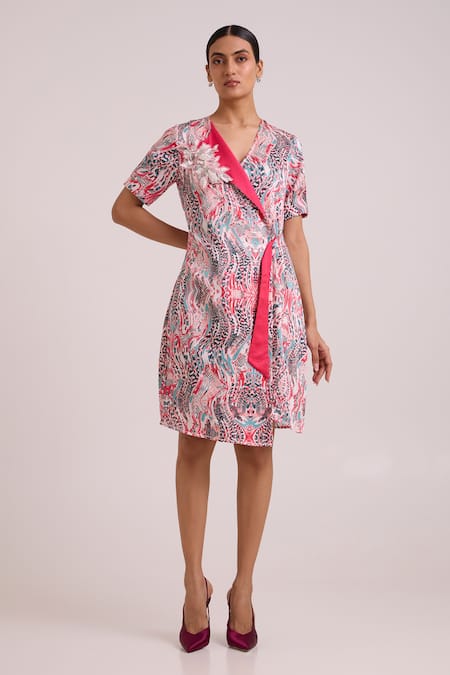 Madder Much Nelly Tropical Buzz Short Dress 
