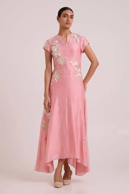Madder Much Lizzy Blush Pink Prism Dress 