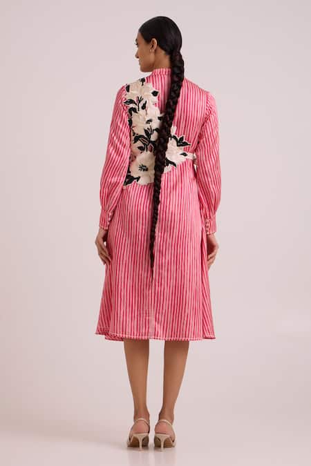 Madder Much Comet Crossbody Bib With Serial Shirt Dress 