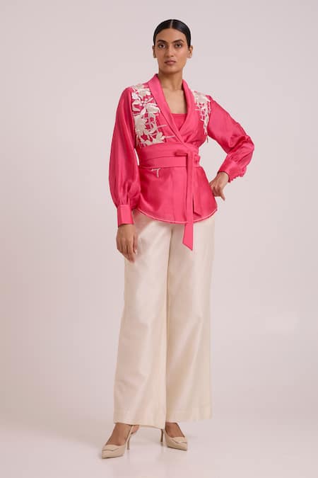 Madder Much Petra Wrap Blazer With Pant 