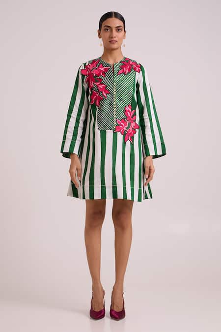 Madder Much Citara Floating Bloom Short Dress 