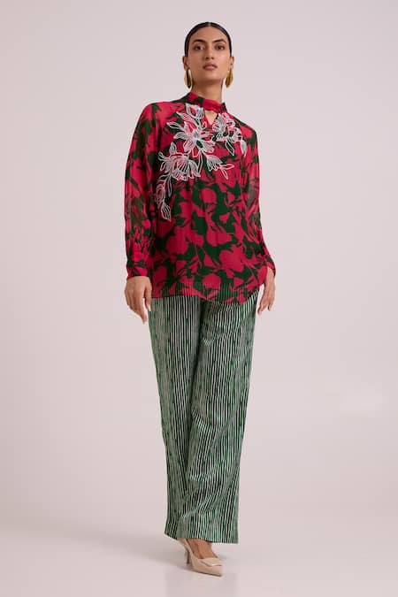 Madder Much Shirley Superpose Tunic & Pant Set 