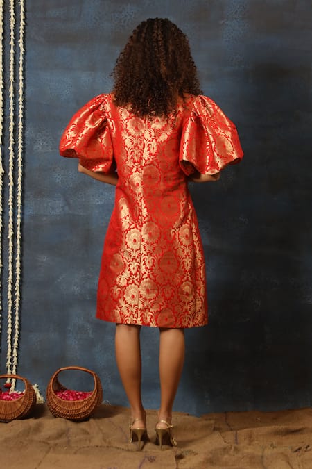 Swatee Singh Brocade Blazer Dress 