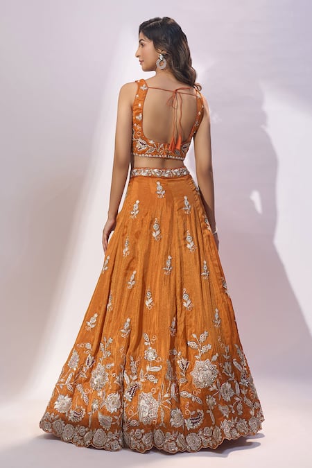 Samyukta Singhania Embroidered Lehenga Blouse Set 