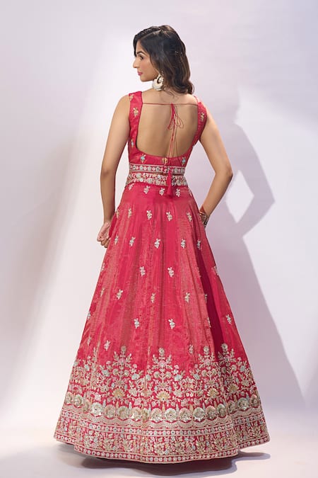 Samyukta Singhania Butti Embroidered Lehenga Set 