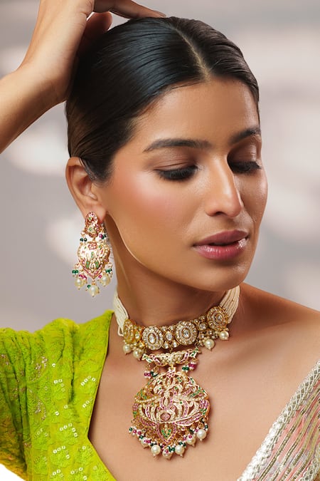 Zevar By Geeta Kundan & Jadau Choker Set 