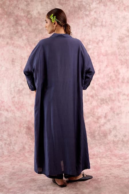 Doodlage Bemberg Linen Collared Tunic 