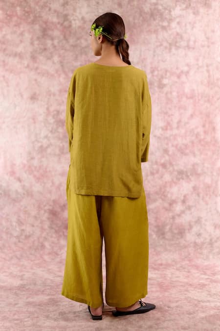 Doodlage Bemberg Linen Layered Top 