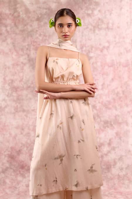 Doodlage Printed Bemberg Linen Tunic 