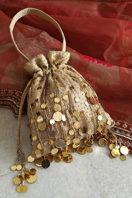 Plode Mirror Drop Potli Bag 