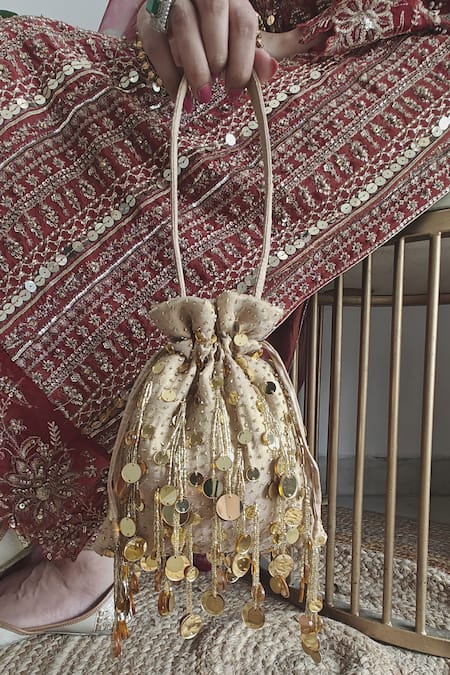 Plode Mirror Drop Potli Bag 