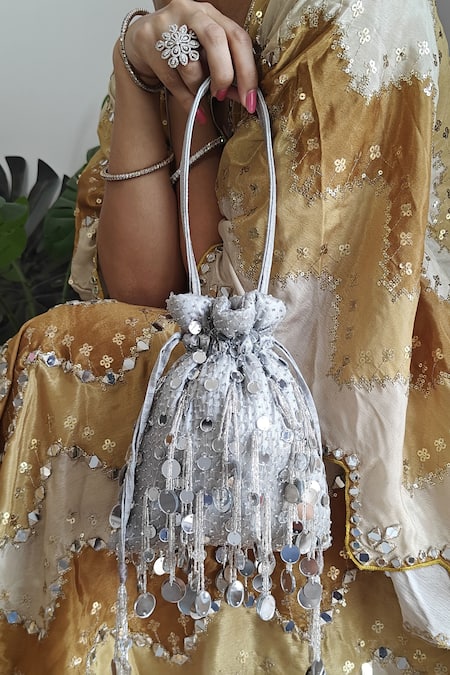 Plode Mirror Drop Potli Bag 