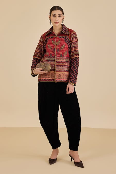 Ritu Kumar Geometric Print Jacket 