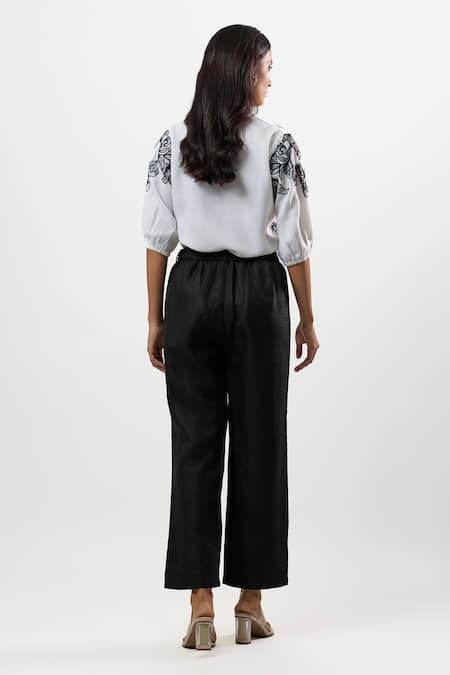 Linera Embroidered Shirt & Pant Set 