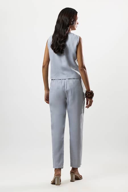 Linera Embroidered Waistcoat & Pant Set 