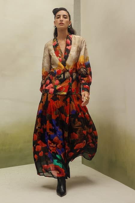 NOIB Avery Highland Print Dress 