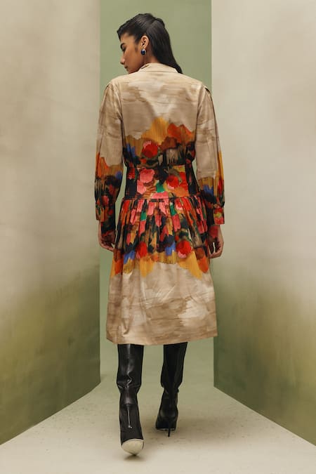 NOIB Celia Highland Print Dress 