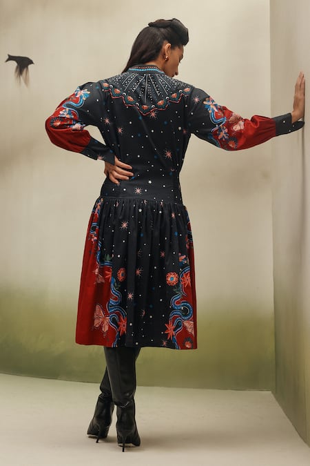 NOIB Celia Garden Dancers Print Dress 