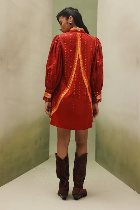 NOIB Thais Wings Of Wonder Print Dress 