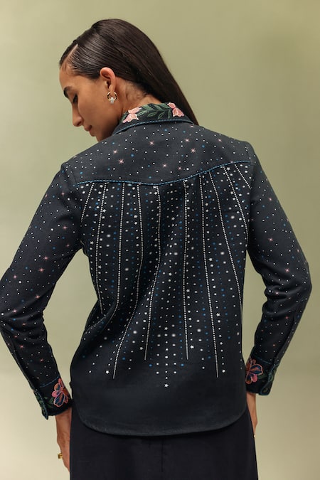 NOIB Celia Shooting Stars Print Shirt 