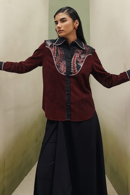 NOIB Celia Night Safari Print Shirt 