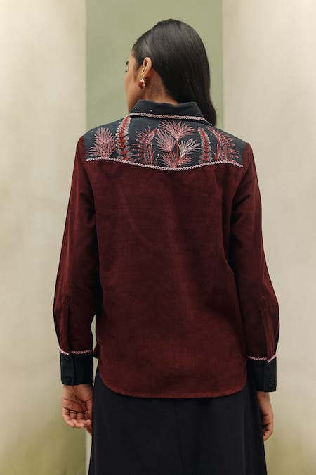 NOIB Celia Night Safari Print Shirt 