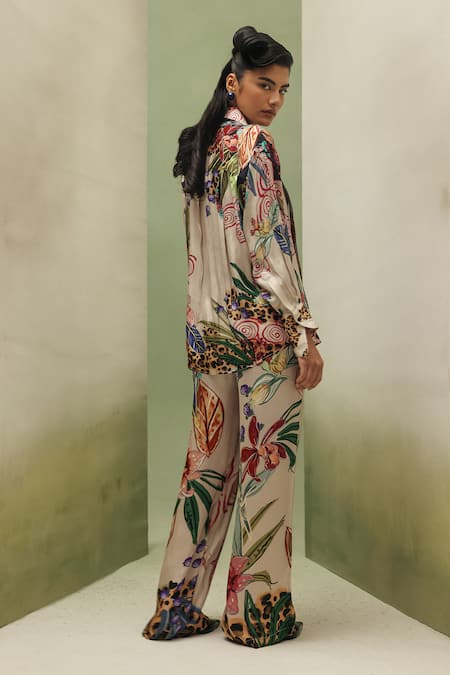 NOIB Thais Wildflower Print Pant 