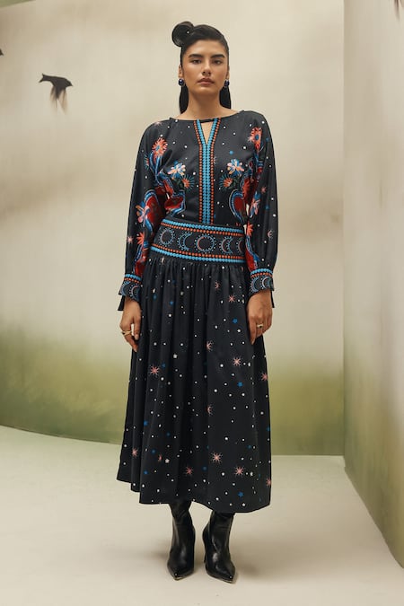 NOIB Elle Garden Dancers Print Top 