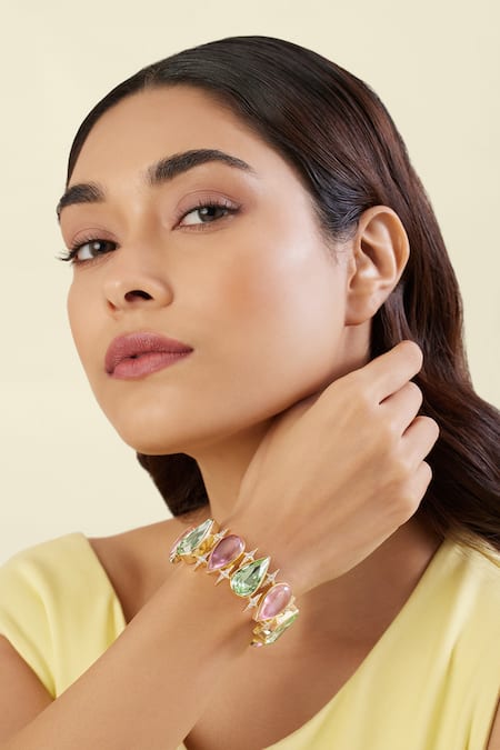 Isharya Nishas Candy Crush Cuff Bracelet 