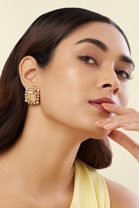 Isharya Priyas Celestial Dreams Statement Studs 