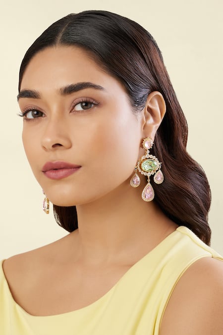 Isharya Ishas Embellished Danglers 