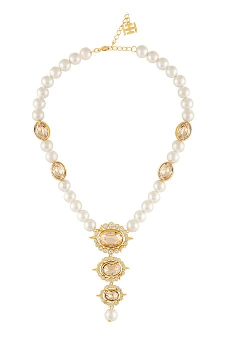 Isharya Scorpius Pearl Necklace 