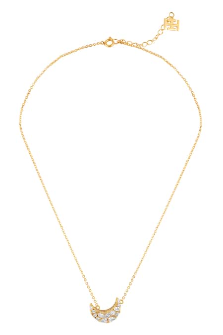 Isharya Lune Pendant Necklace 