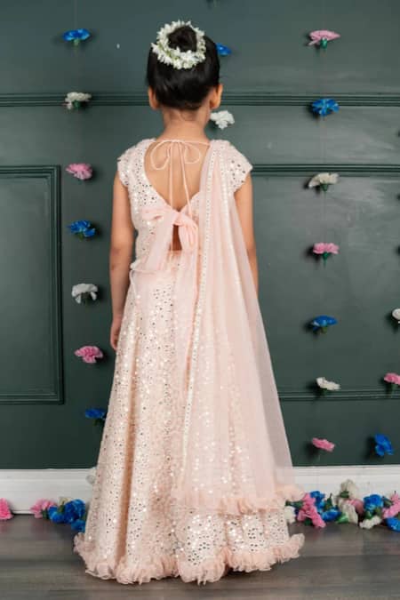 Shruti Jalan Sequins Embroidered Lehenga Set 