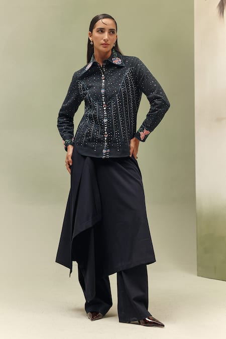 NOIB Celia Shooting Stars Print Shirt 