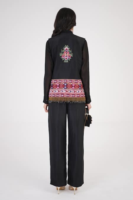 Betrue Opulent Silk Pleated Pant 