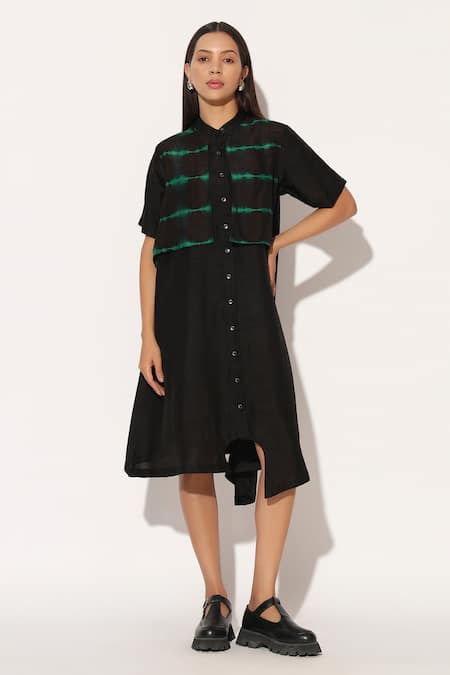 Linetribe_ Auralis Asymmetric Shirt Dress 