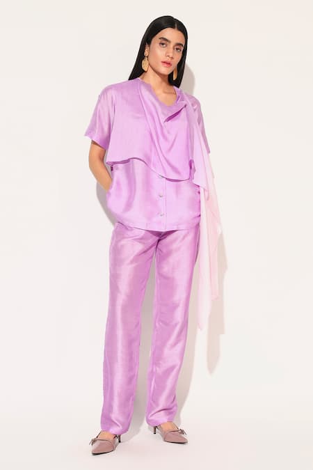 Linetribe_ Noctura Plain Top & Pant Set 