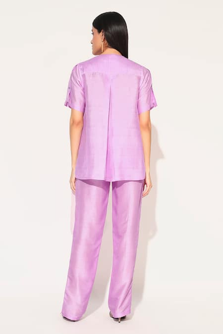 Linetribe_ Noctura Plain Top & Pant Set 