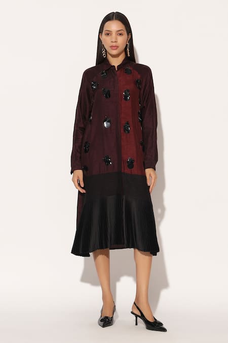 Linetribe_ Caelix Colorblock Shirt Dress 