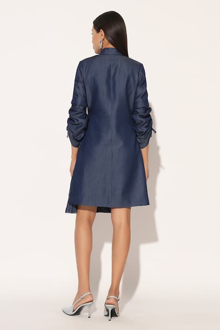 Linetribe_ Nebula Embroidered Jacket Dress 