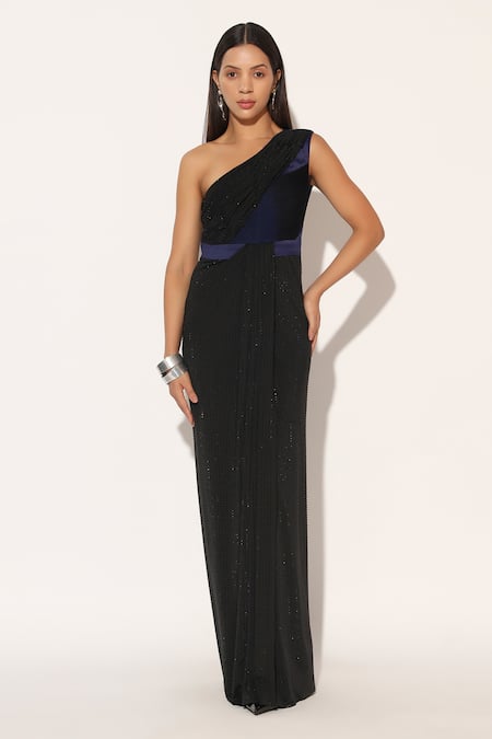 Linetribe_ Orivyn Draped Gown 