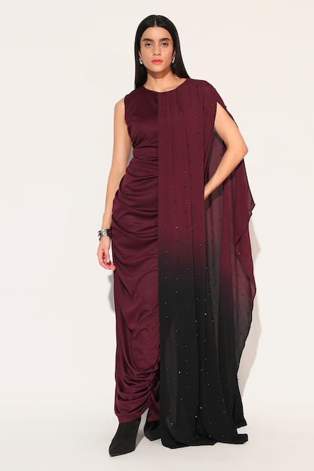 Linetribe_ Callistra Draped Gown 