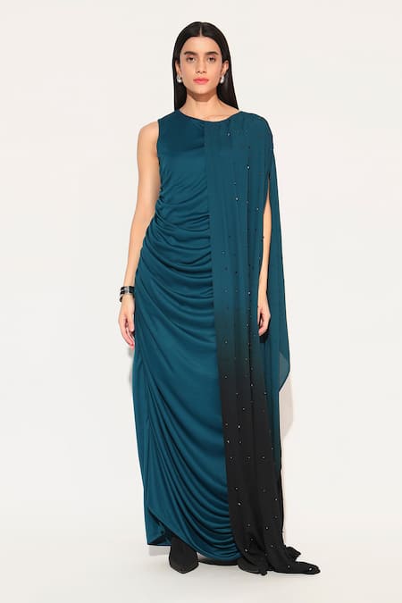 Linetribe_ Callistra Draped Gown 