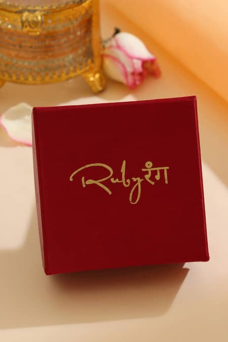 Shop_Ruby Raang_Multi Color Stones, Kundan Embellished Bracelet _Online_at_Aza_Fashions